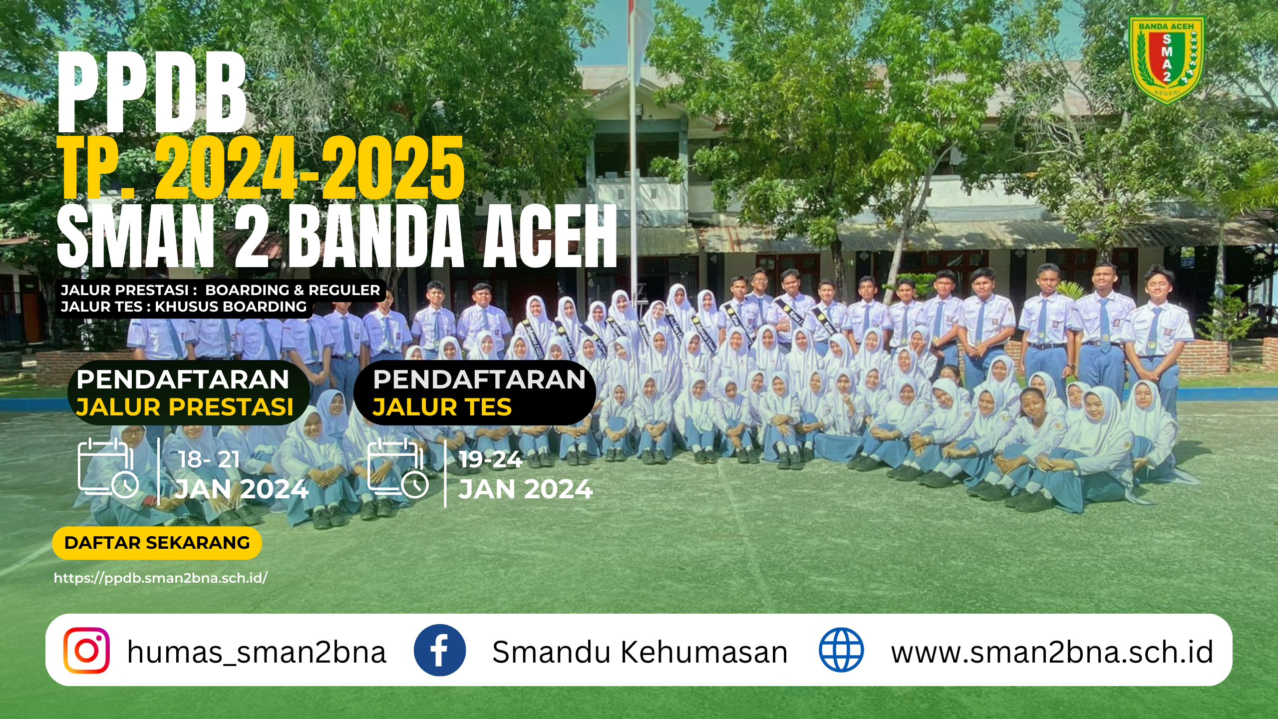 Read more about the article PENGUMUMAN SELEKSI TAHAP I (VALIDASI BERKAS PRESTASI DAN TES TAHFIDZ) TP 2024-2025