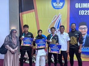 Tiga Siswa SMAN 2 Banda Aceh Raih Medali O2SN Aceh 2025